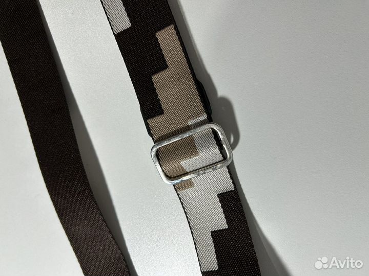 Ремень для сумки коричневый