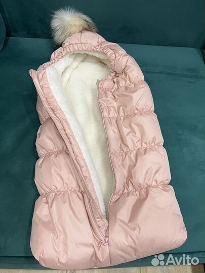 Конверт зимний на овчине 68