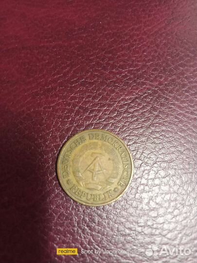 Монета 20 pfennig (1972 год)