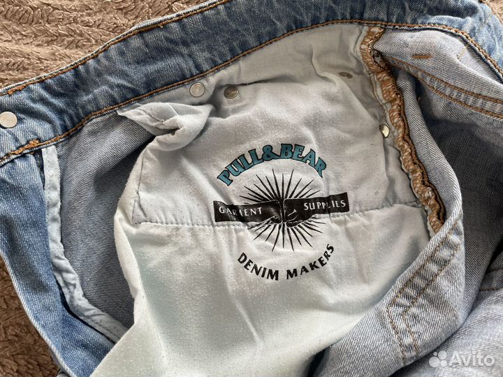 Джинсовые шорты Pull and Bear бу