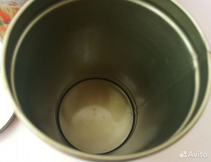 Банки жестяные для круп, кофе, сахара СССР