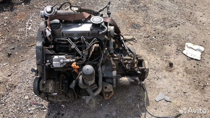 Двигатель 1.9tdi ALH olkswagen Caddy фольксваген к