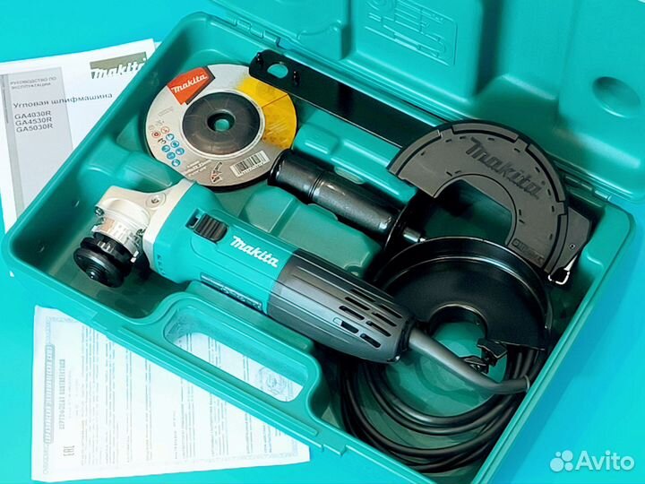 Болгарка Makita GA5030RK 125 мм 720W (New Version)