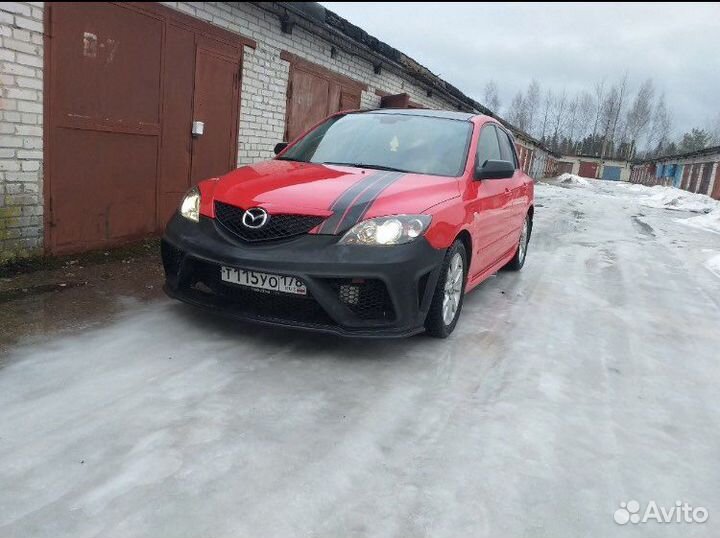 Передний бампер Weber Sport Mazda 3 BK
