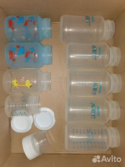 Бутылочки avent 330, 260, 125
