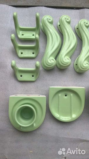 Керамический настенный набор для ванной комнаты