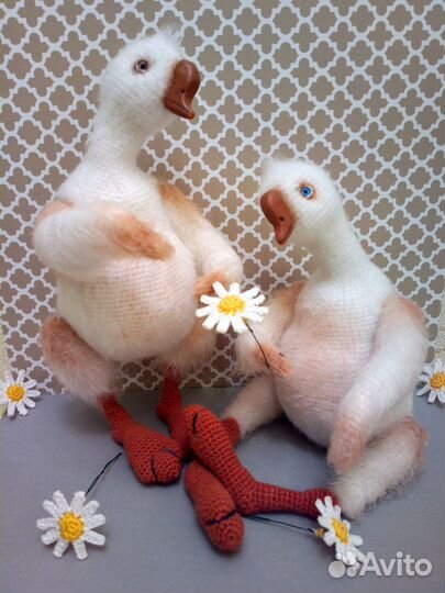 Гусь интерьерная игрушка