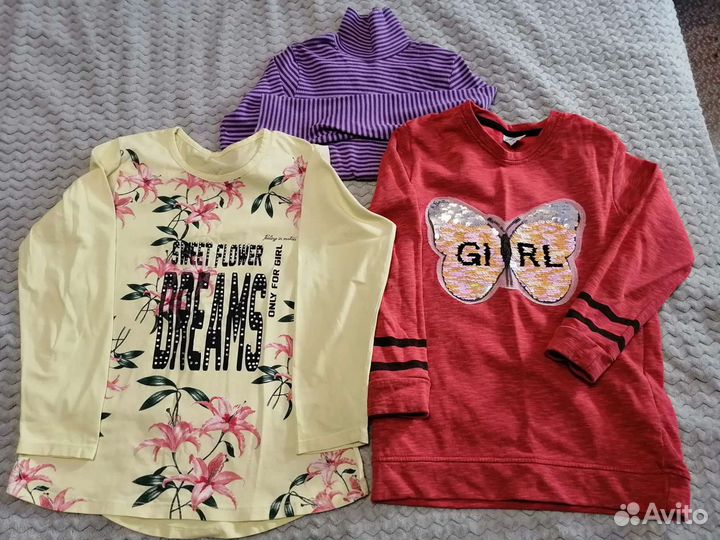 Одежда для девочки рост 122