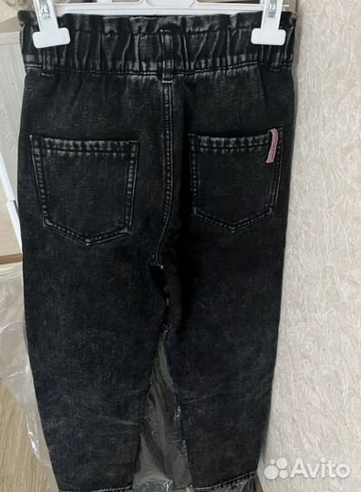 Джинсы теплые для девочки