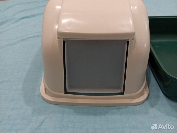 Кошачий туалет (лоток) закрытый большой