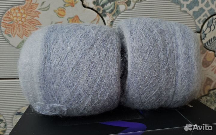 Пряжа для вязания. Mister Joe. Кид мохер. Италия