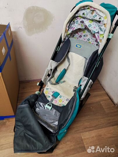 Детские санки коляска