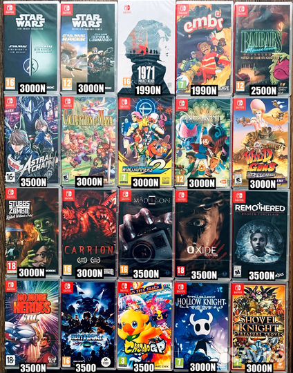 Игры для Nintendo Switch