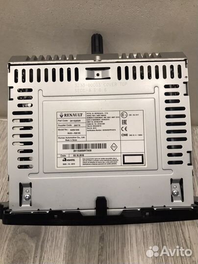 Автомагнитола renault logan
