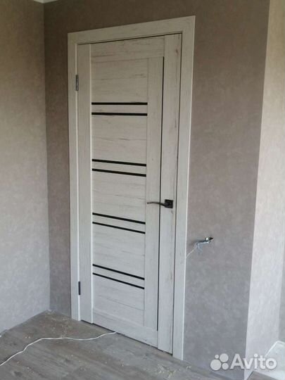 Установка межкомнатных и входных дверей любой слож