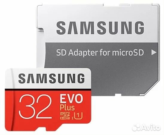 Карта памяти microsdhc 32 Гб Samsung EVO Plus (MB
