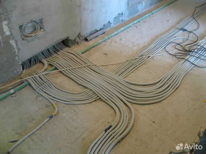 Электрик. Установка розеток. Услуги электрика