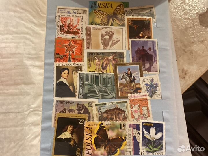 Марки коллекционные СССР