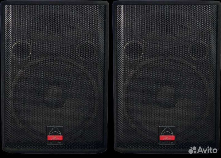 Колонки, усилитель, микшер