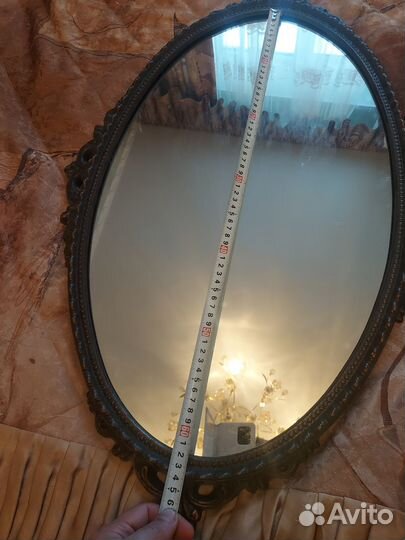 Зеркало настенное овальное