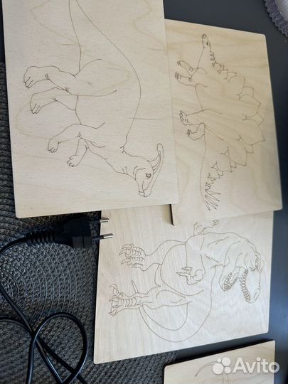 Набор для выжигания по дереву, паяльник