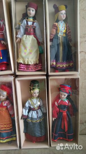 Фарфоровые куклы народов мира. Коллекция