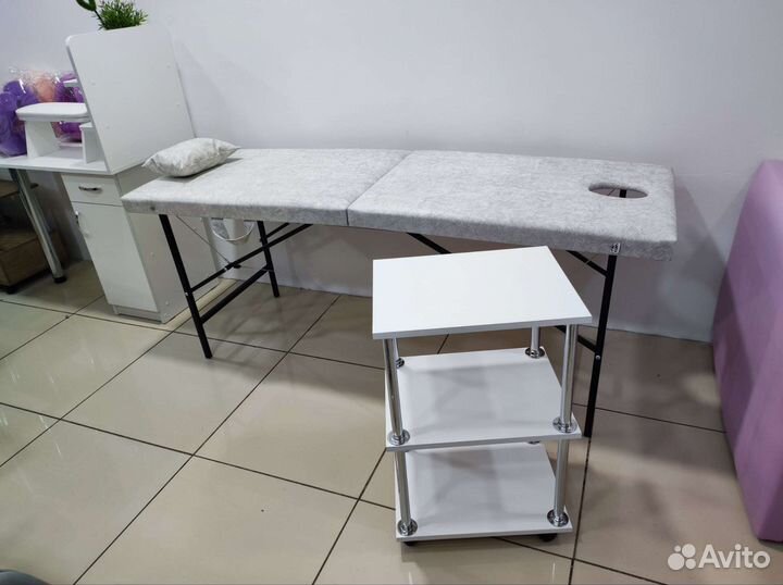 Столик тележка этажерка на колесах