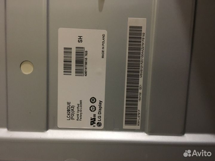 LG 42LB 541V led подсветка