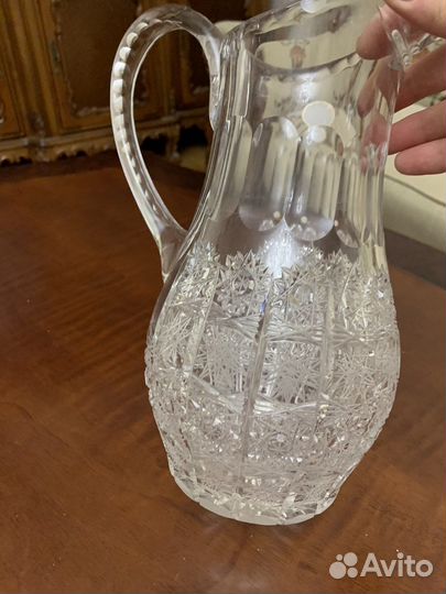 Графин и стаканы Чехия