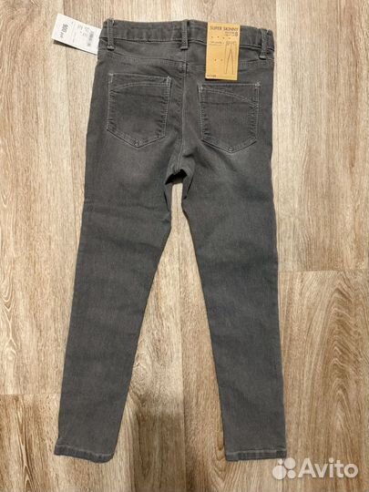 Джинсы скини новые 8 лет
