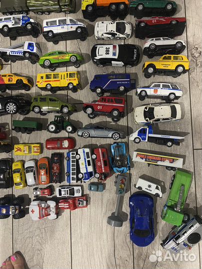 Машинки металлические модельки
