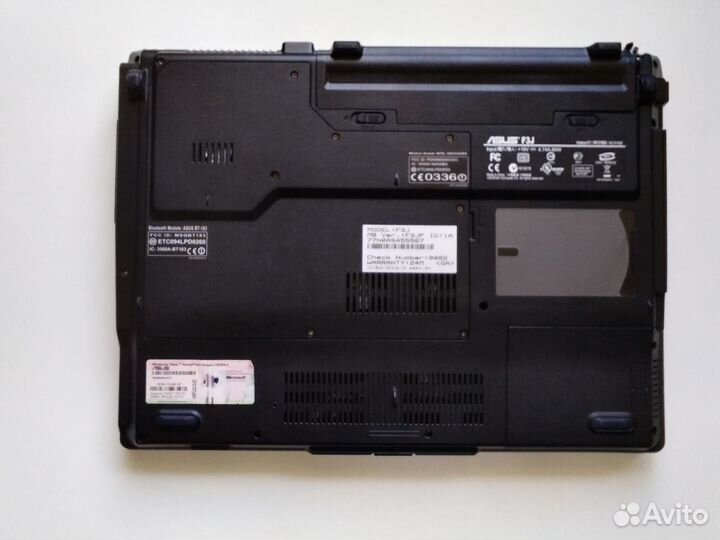 Ноутбук Asus на запчасти