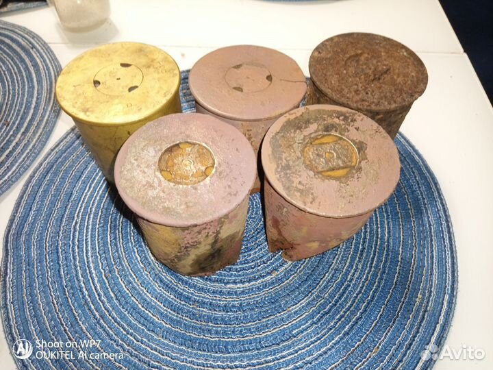 Карандашницы пепельницы латунь