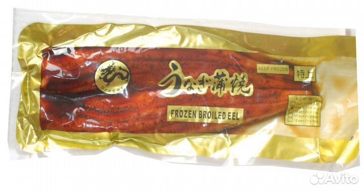 Угорь жареный в соусе унаги