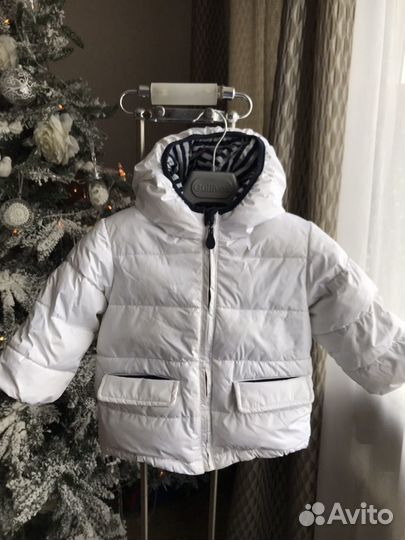 Фирменный детский пуховичек зима/весна