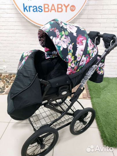 Коляска 2 в 1 Adamex Porto Retro