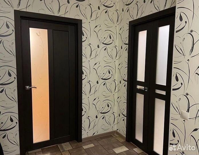 Дверь межкомнатная остеклённая