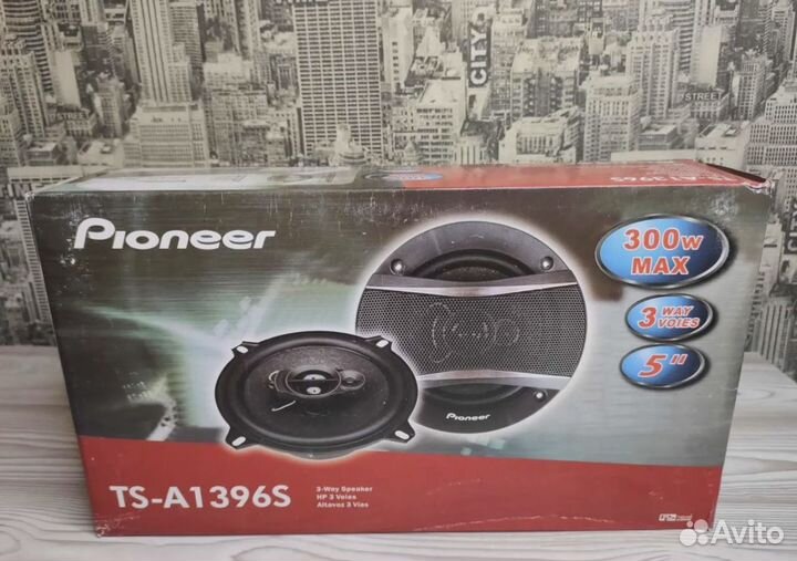 Динамики 13 см pioneer колонки