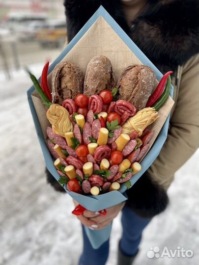 Букеты из раков/съедобные букеты/мужской букет