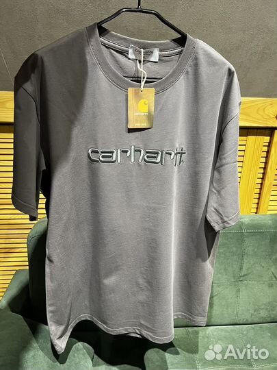 Футболка Carhartt серая 3XL