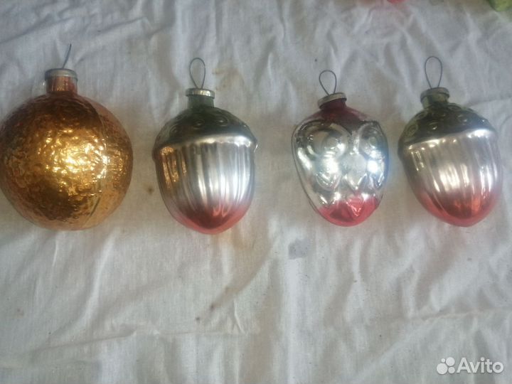 Елочные игрушки СССР