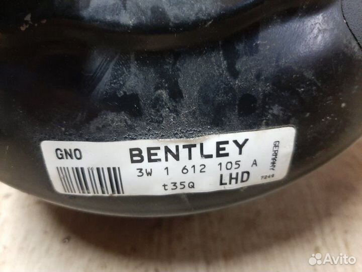 Вакуумный усилитель Bentley Continental