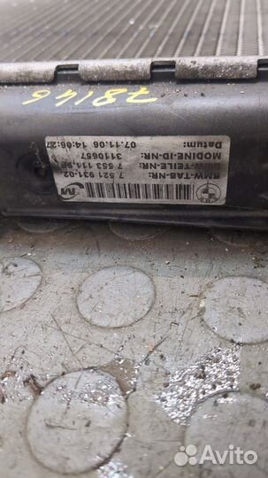 Радиатор охлаждения двигателя BMW 3 E90, E91, E92, E93, 2006