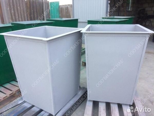 Бак мусорный уличный Арт 1477