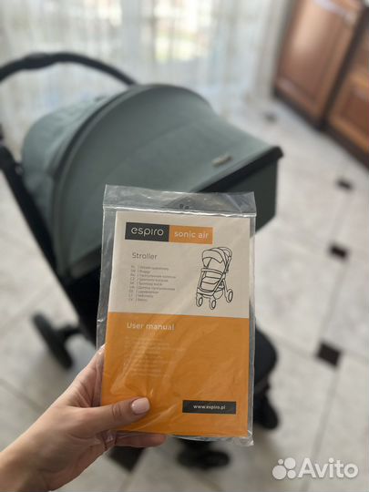 Прогулочная коляска espiro sonic air