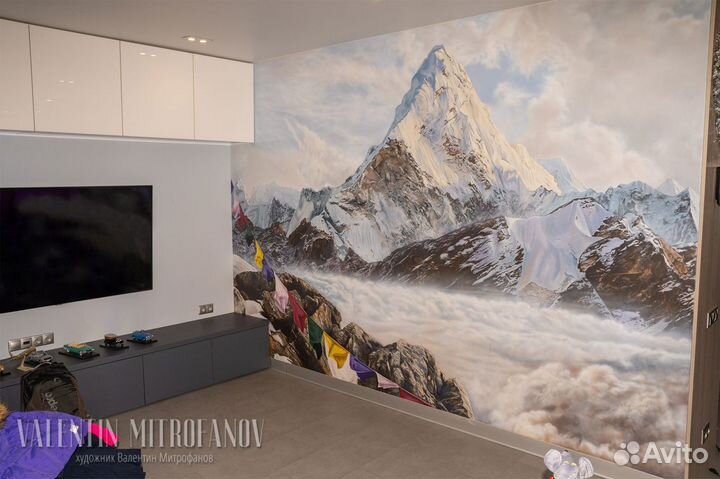 Роспись стен в Москве