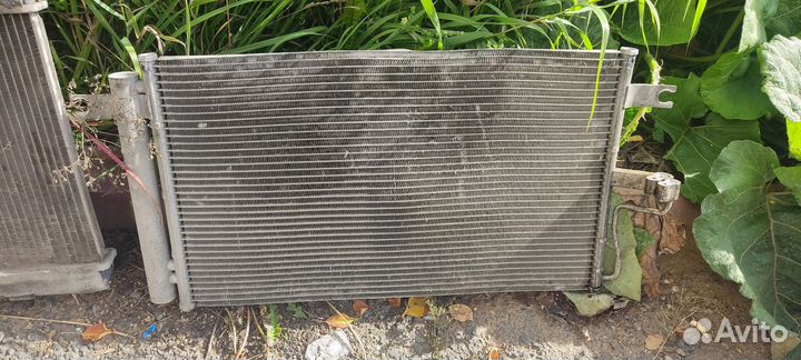 Радиатор кондиционера на hyundai accent