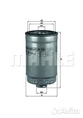 Фильтр топливный KC226 Mahle/Knecht