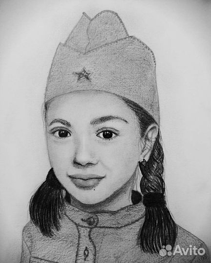 Рисую портреты карандашом