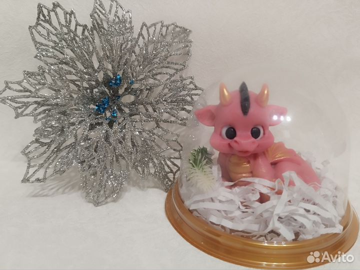 Мыло ручной работы дракончик